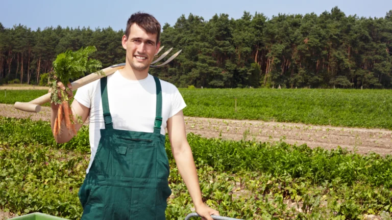 How many acres can one farmer work